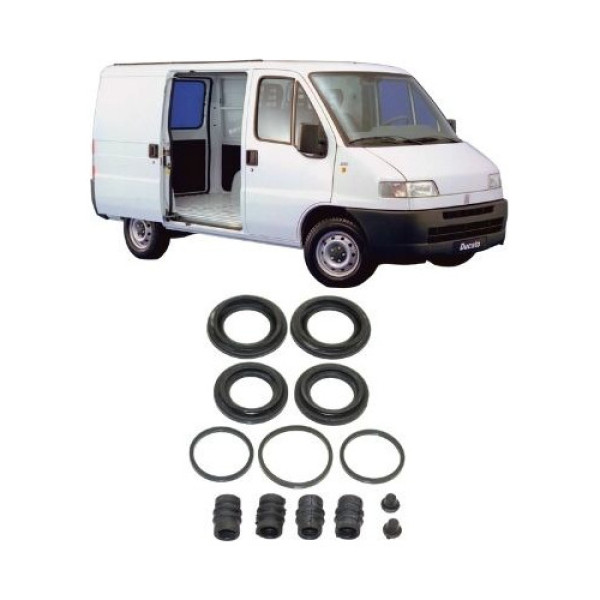 Jogo Reparo Pinça Freio Dianteiro Ducato Aro 15 1998 A 2002