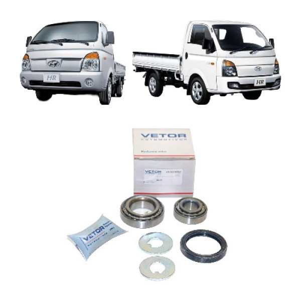 Kit Rolamento Roda Hyundai Hr 2005 Em Diante