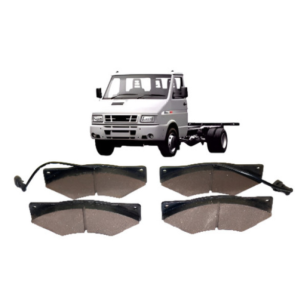 Pastilha Freio Dianteira 5912 2.8 8v Tb Diesel 1997 Ate 2007