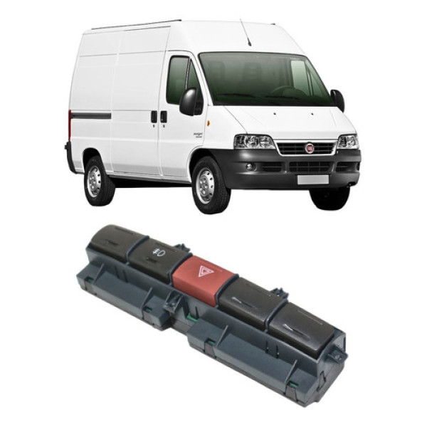 Módulo Do Comando Pisca Alerta Novo Original Genuíno 2 Plugs