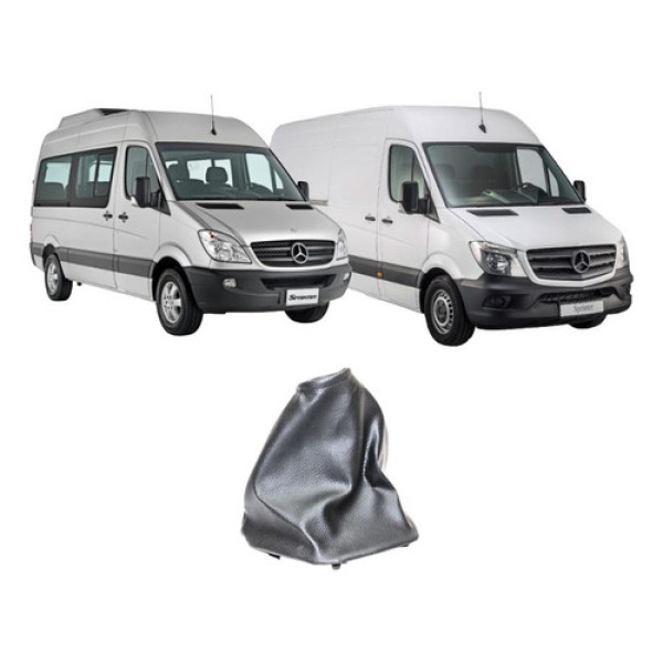 Coifa Guarda Pó Sprinter 2012 A 2019 Em Courvin Preto C/base