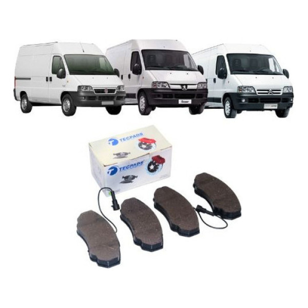 Pastilha De Freio Dianteira Ducato Boxer Jumper Aro 15