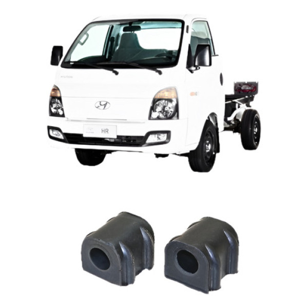 Par Bucha Estabilizadora Dianteira - Hyundai Hr 2005/...