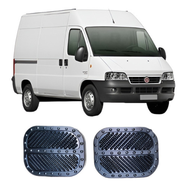 Kit Capa Pedal Freio Embreagem Ducato Boxer Jumper Todas