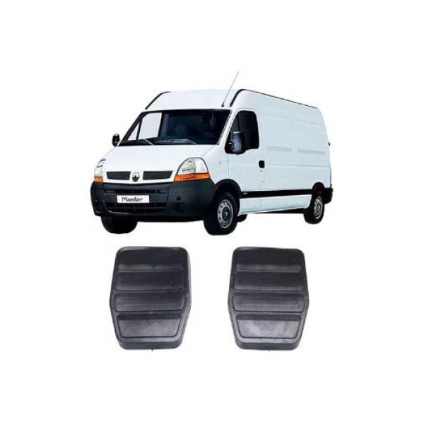 Par Capa Pedal Freio Embreagem Master 2.5 2.8