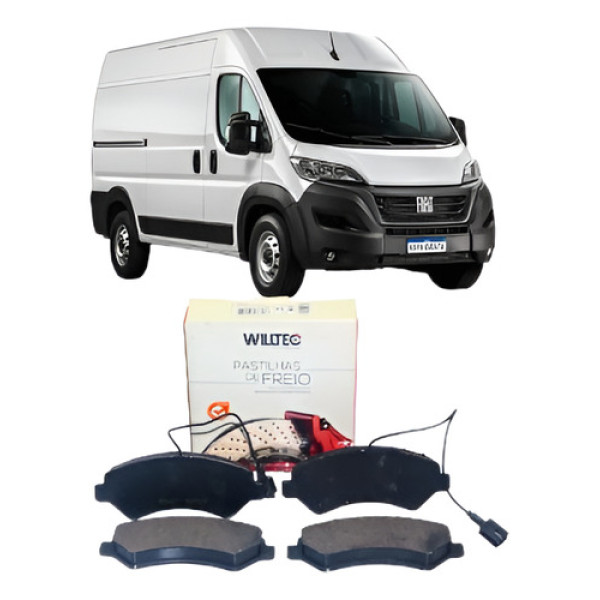 Jogo Pastilha Freio Dianteira Fiat Nova Ducato 2.3 2019 2020