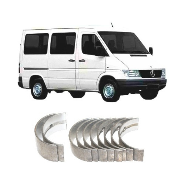 Jogo Bronzina De Mancal Mercedes Benz Sprinter 310 2.5 8v