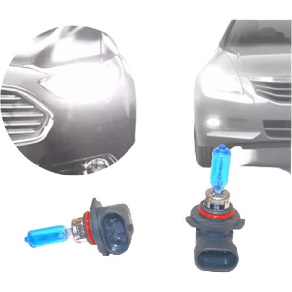 Par Lampada Super Branca 9005 Hb3 8500k 12v 55w